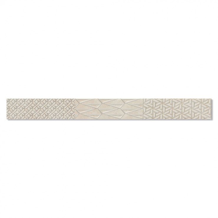 Dekor Vægflise Marne Beige Mat 6x60 cm-0